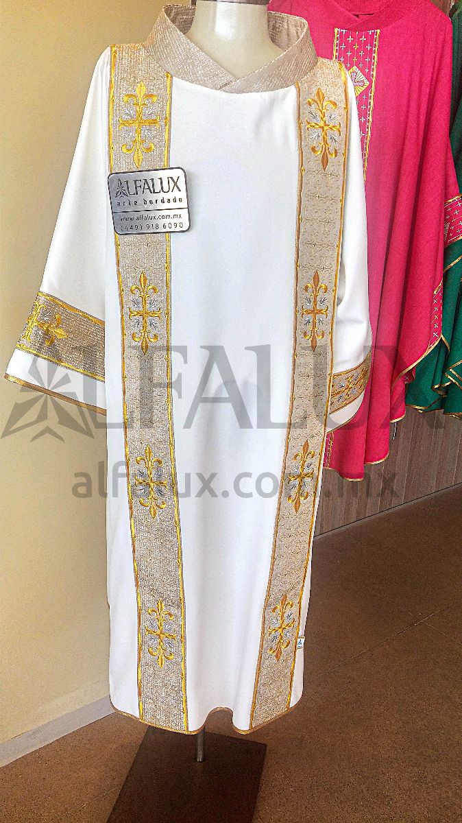 06 FLOR LIZ Dalmatica Doble Raya Mangas 434